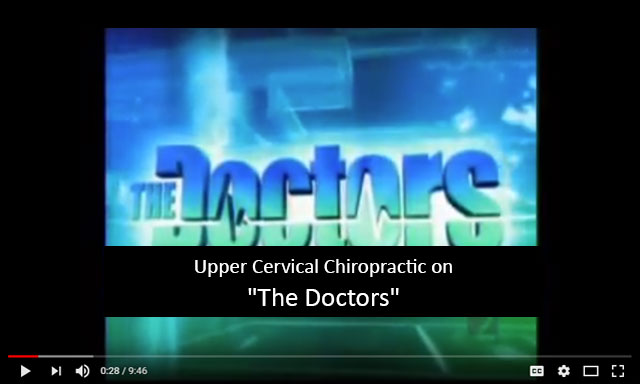 Upper Cervical Chiropractic on "The Doctors"